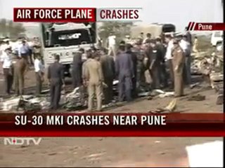 Air Force plane crashes near Pune