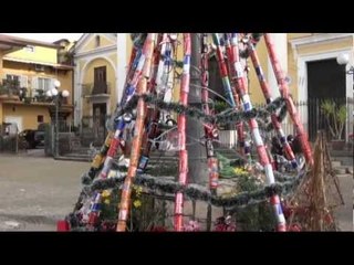 Cesa (CE) - L'albero di Natale ecologico di Labor Mentis