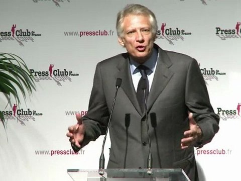 Dominique de Villepin veut aller jusqu'au bout