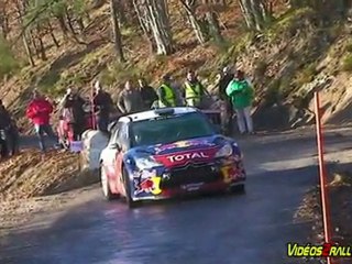 Test Days Sébastien Loeb Rallye Monte Carlo 2012   WRC HD