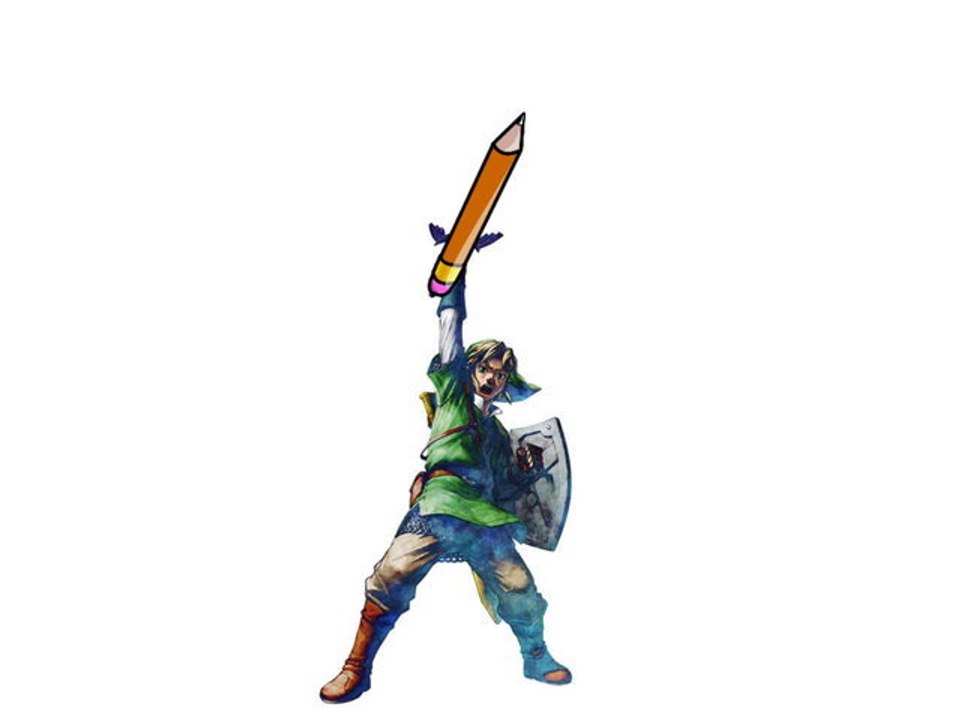 Zelda Skyward Sword // 17 // Link Vs "le Dessin" !