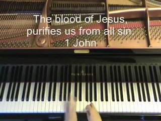 Piano Playing, There Is A Fountain Sheet Music