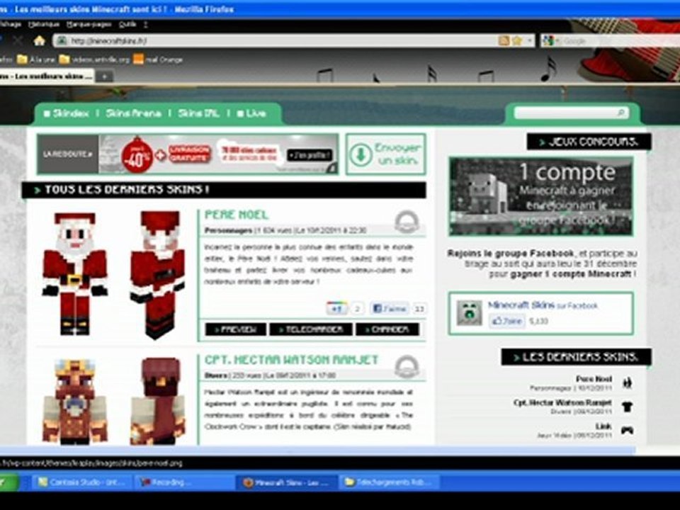 [TUTO] Pour HIPHOPMAN40 Télécharger Un Skin Minecraft Pour Version Gratuite : )