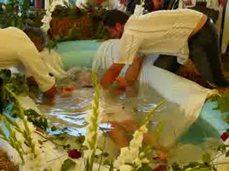 baptemes biblique( par pasteur-evangeliste )