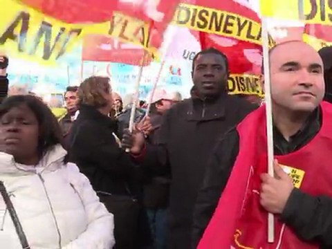 Paris: journée anti-austérité des syndicats