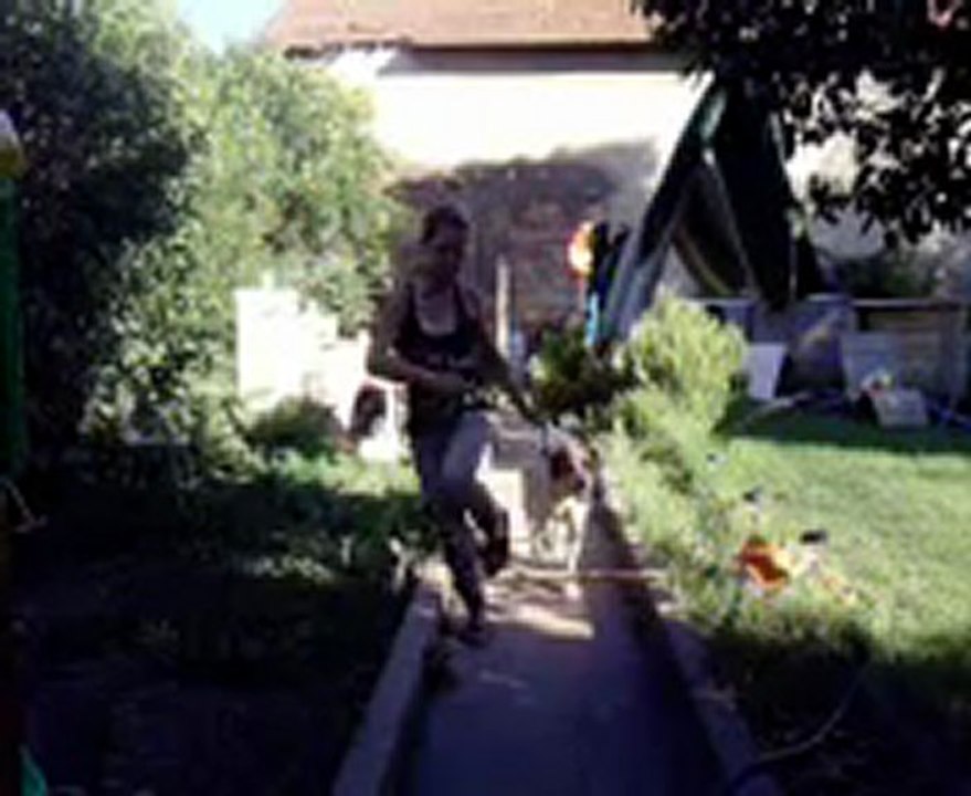 mon chien et moi !!