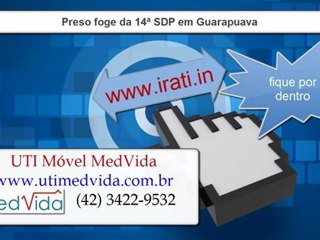 Notícias Guarapuava: Preso foge da 14ª SDP em Guarapuava