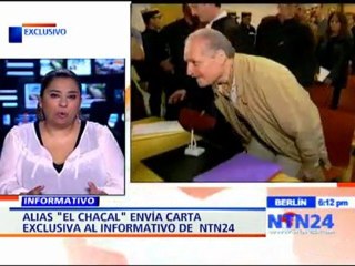 Exclusiva: "Carlos el Chacal" explica en carta enviada a NTN24 su proceso judicial en Francia