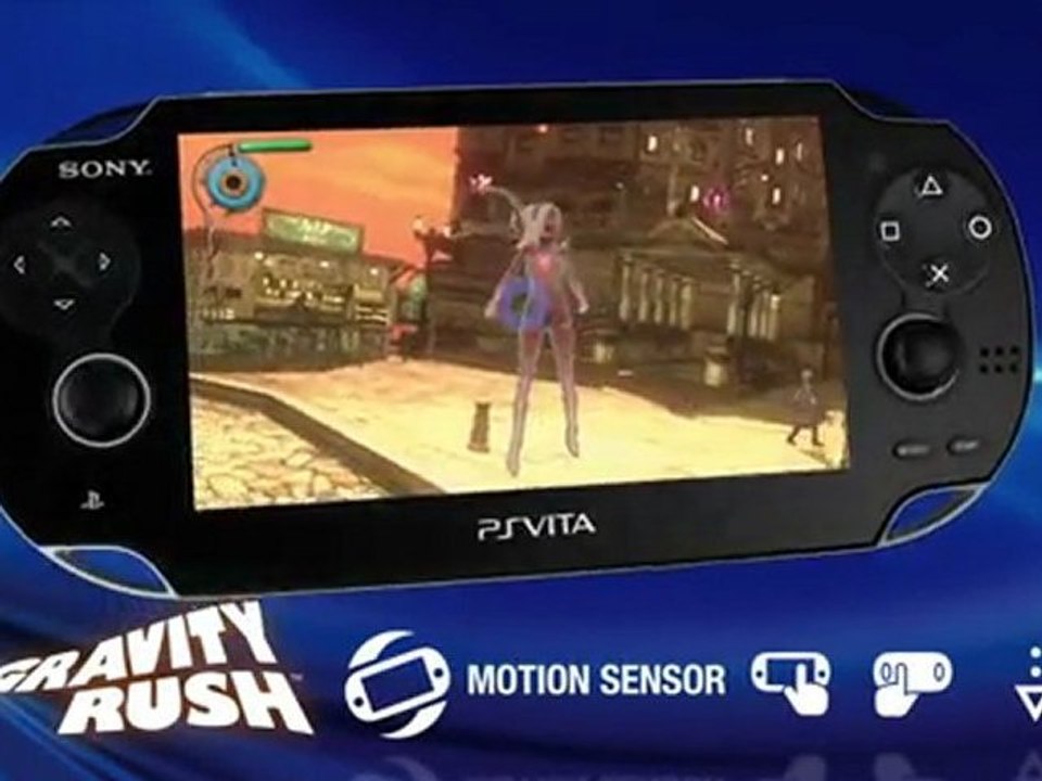 Gravity Rush -Trailer - PS Vita