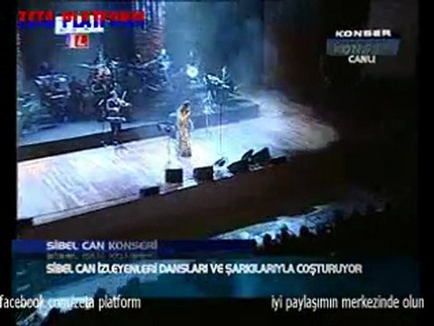 SİBEL CAN SUİSTİMAL(canlı performans) ::::zeta platform:::::