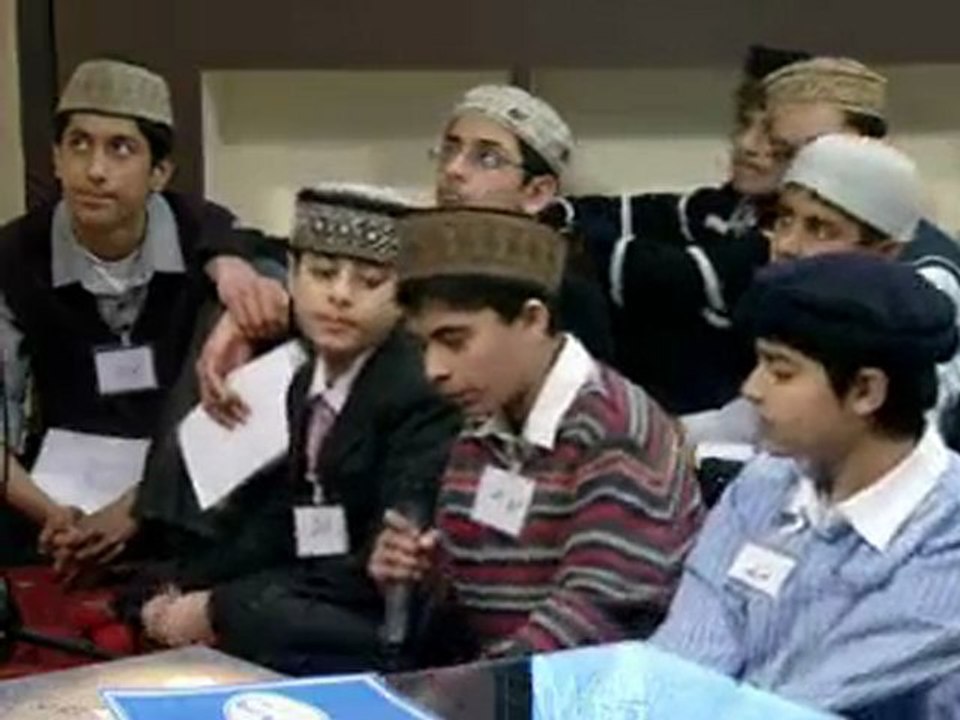 Gulshan-e-Waqfe Nau (Atfal) Class: 3rd January 2010 - Part 5 (Urdu)