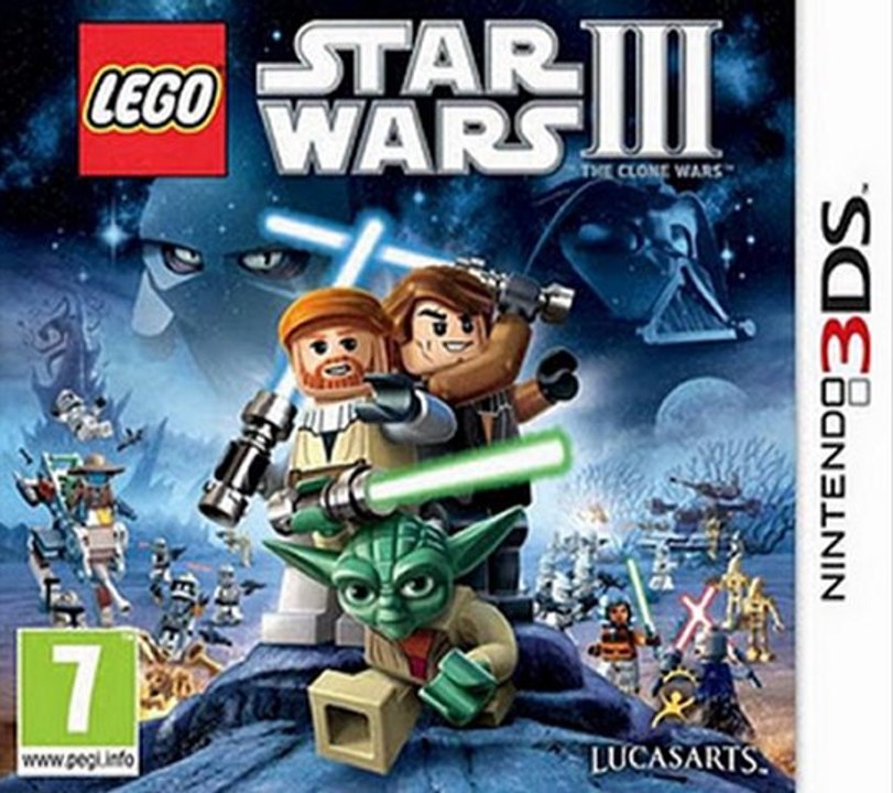 Lego Star Wars III The Clone Wars 3D 3DS Game Rom Download (EUR)