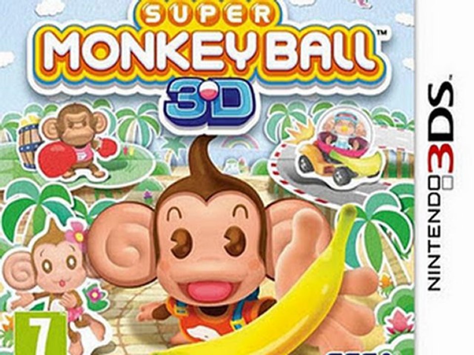 SUPER MONKEY BALL 3D 3DS Game Rom Download (EUR)