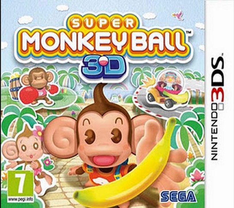 SUPER MONKEY BALL 3D 3DS Game Rom Download (EUROPE)