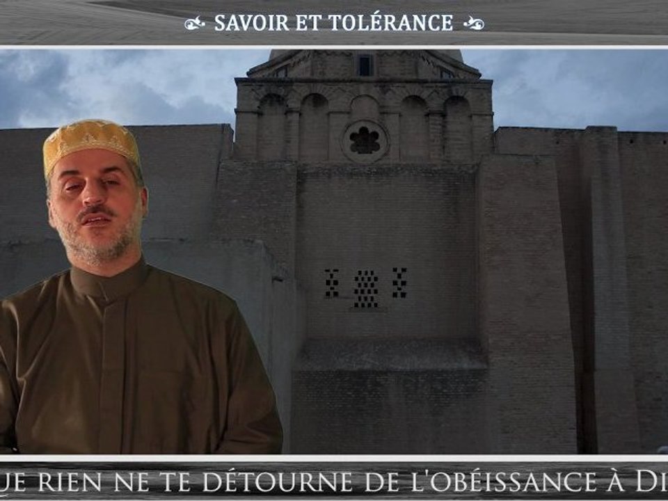 Que rien ne te détourne de l'obéissance à Dieu