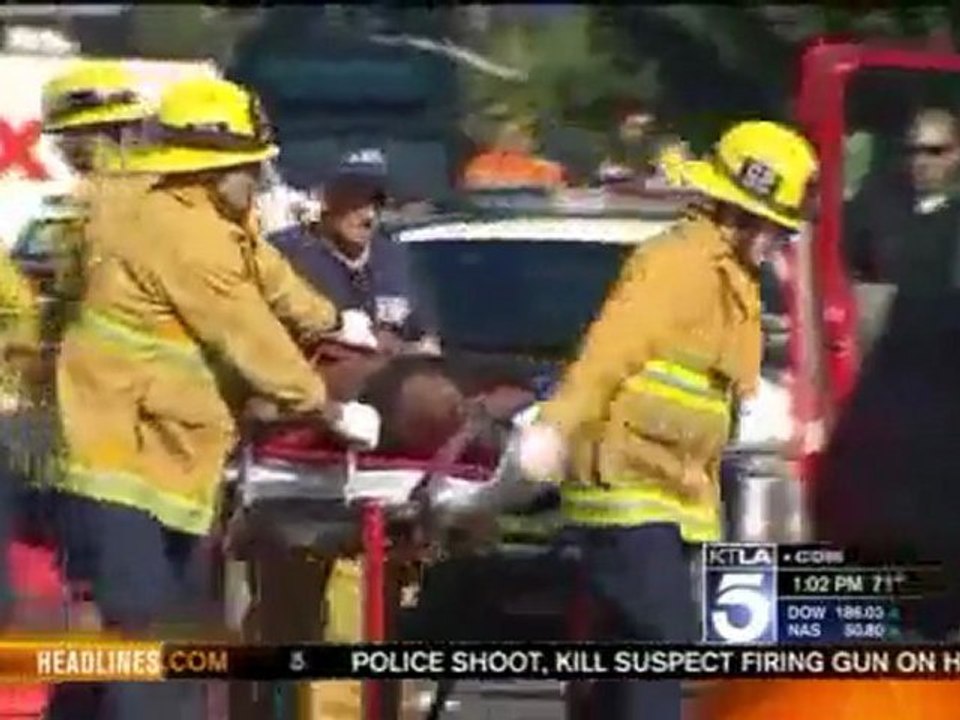 Hollywood Jihad  Gunman Calmly Shooting Drivers, Pedestrians, Shouting Allahu Akbar