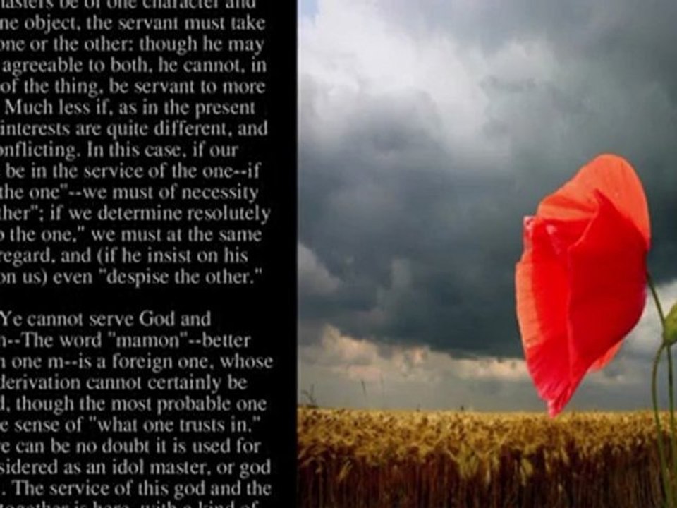 If the Light in you is Darkness, how Great is that Darkness!