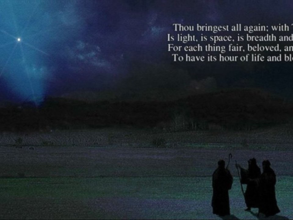 Christian Hymns with Lyrics - And Art Thou Come With Us To Dwell