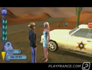 Les Sims 2 (PSP) - Une conversation avec le shérif