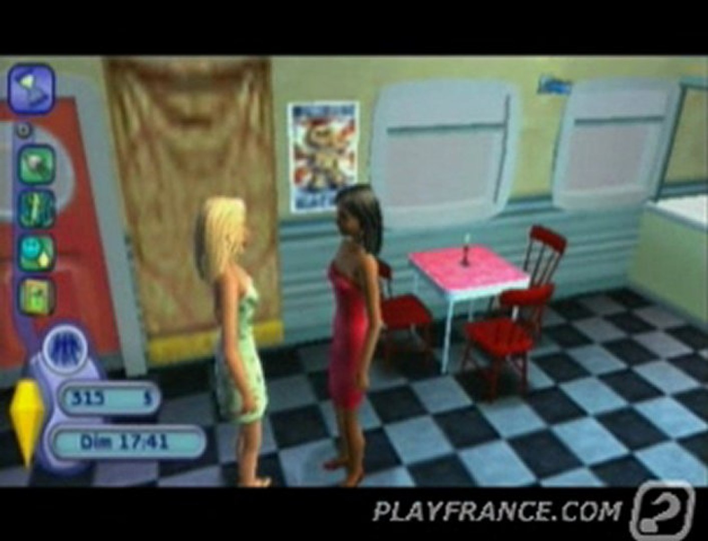 Les Sims 2 (PSP) - Une conversation avec une jeune fille - Vidéo Dailymotion
