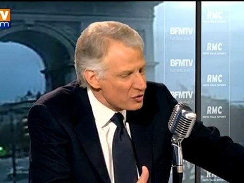 2012 : Villepin candidat contre les jeux politiciens