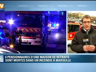 Six femmes périssent dans l'incendie d'une maison de retraite à Marseille