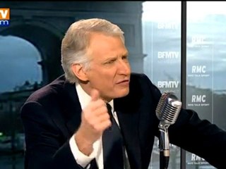 Villepin sur BFMTV : Hollande est "empêtré" dans la complexité du PS