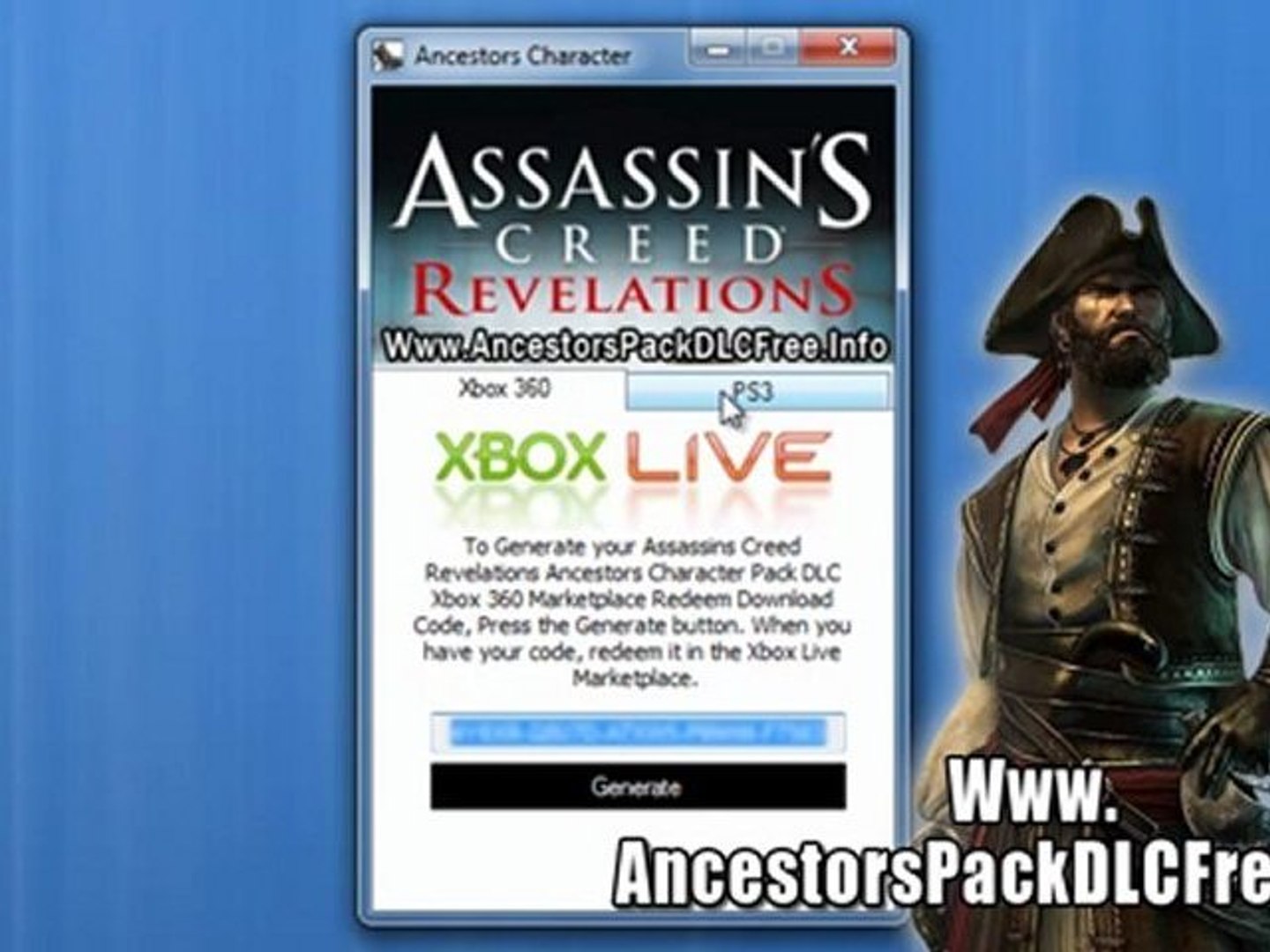 How To Download Assassins Creed Revelations Ancestors Character.