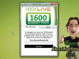 Get Free 1600 Microsoft Points on Xbox Live - Tutorial
