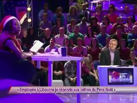 SHIRLEY SOUAGNON dans On ne demande qu'a en rire Employé à Libourne, je réponds aux lettre du Père Noël