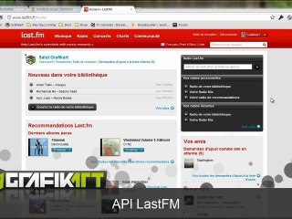 Tutoriel vidéo PHP : API LastFM