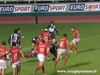 Bagarre Tarbes vs Auch