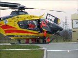 Poważny wypadek w Starych Kotkowicach - przylot śmigłowca do szpitala