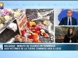 Tuerie de Liège : une minte de silence en hommage aux victimes
