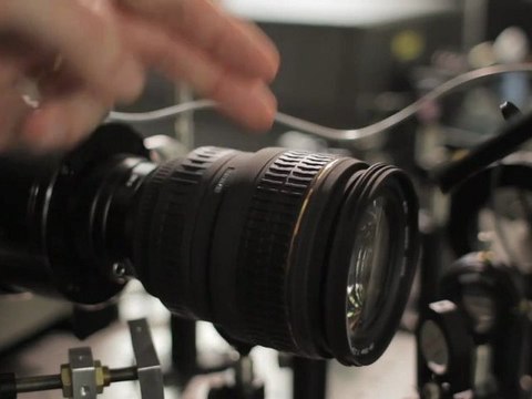 Une caméra qui filme à la vitesse de la lumière