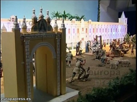 Trasplantados sevillanos instalan su Belén Solidario