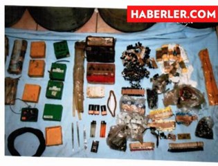 Bitlis'te PKK'ye ait çok sayıda mühimmat bulundu - Bitlis News