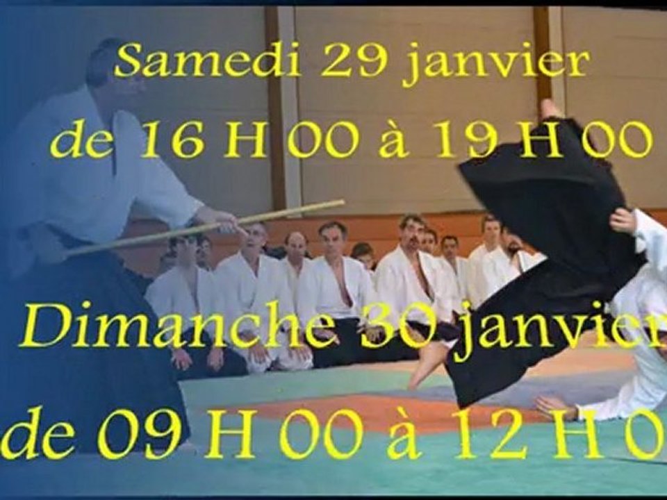 AIKIDO TRADITIONNEL A TASSIN LA DEMI LUNE AVEC ALAIN PEYRACHE SHIHAN