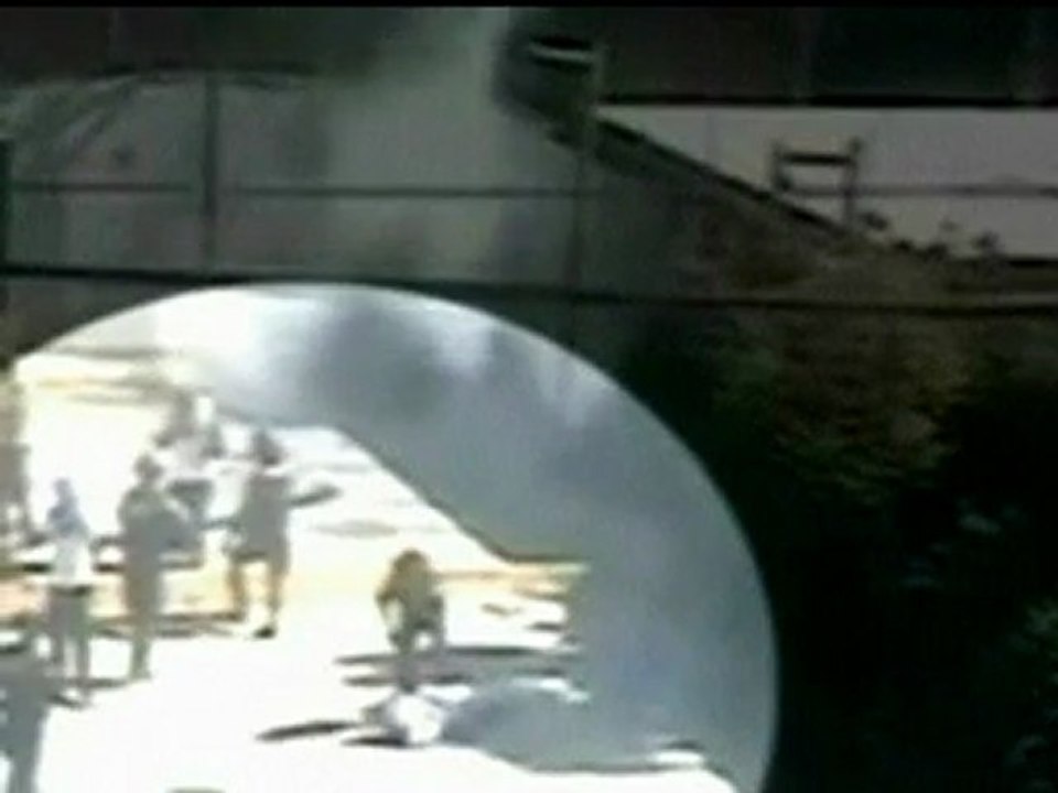 Security video of violent Mexico student protests