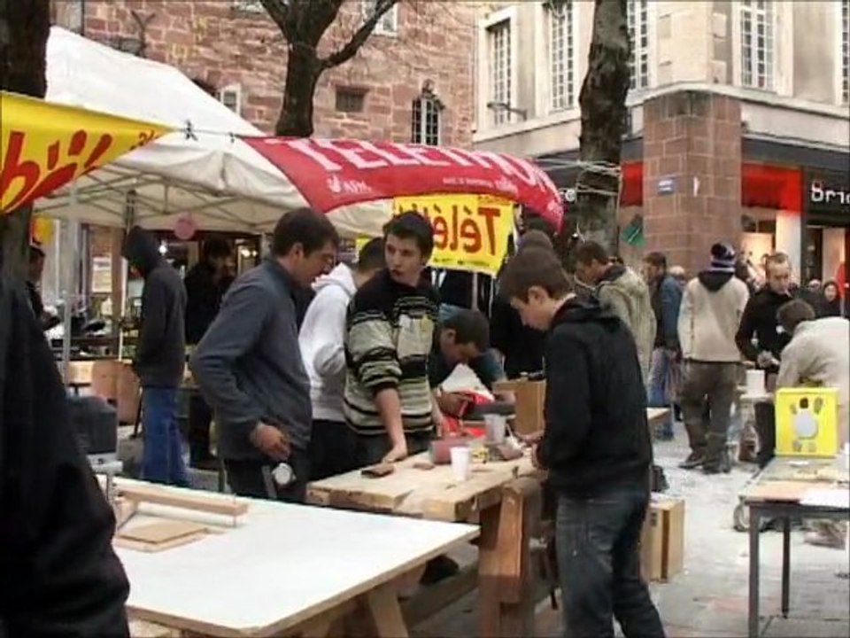 Téléthon Rodez 2011 par le club vidéo de la MJC de Rodez