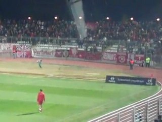 Ο λαός του Ολυμπιακού στη Λιβαδειά