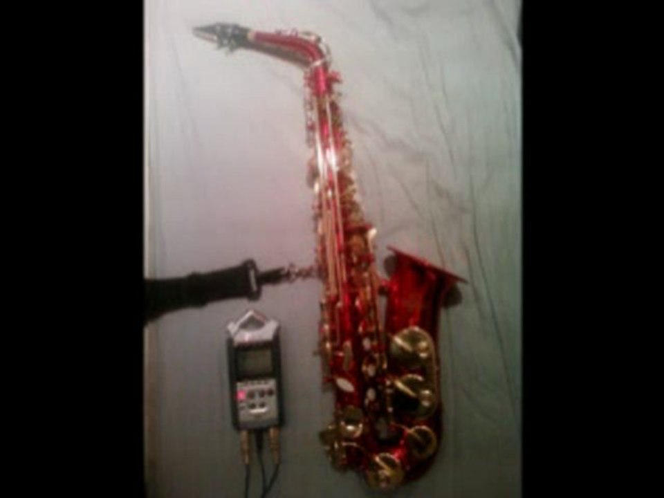 Début de La BWV 639  joué au saxophone