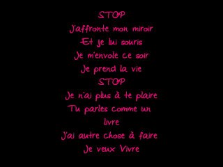 Fabienne Carat - STOP (paroles)
