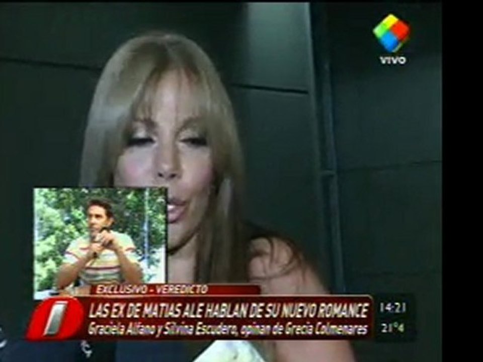 pronto.com.ar Alfano sobre el romance de ale