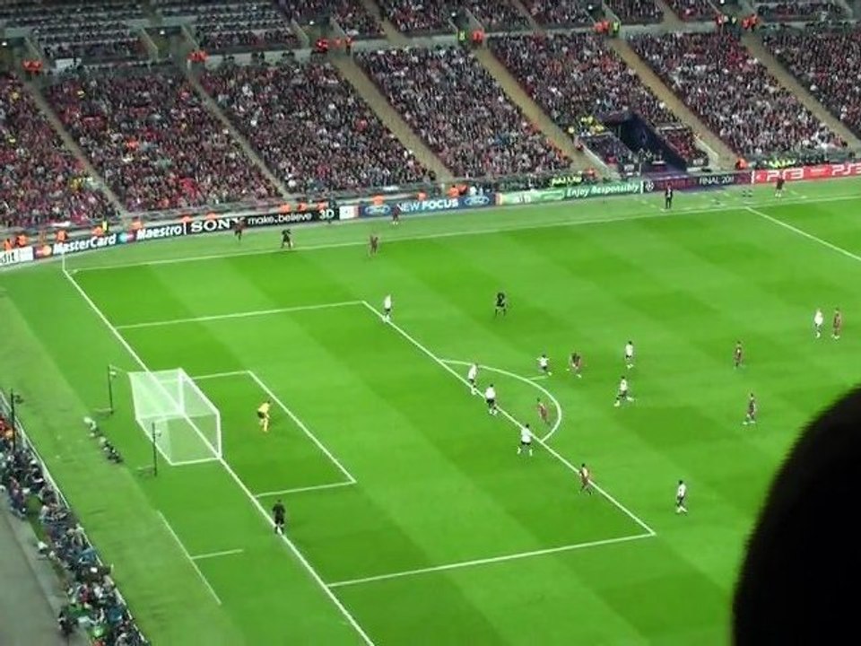 Gol Messi (1-3) Final Champions League Barcelona vs Manchester United HD 16/9 (28/05/2011)