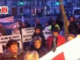 Manifestation de porteuses de prothèses PIP à Paris