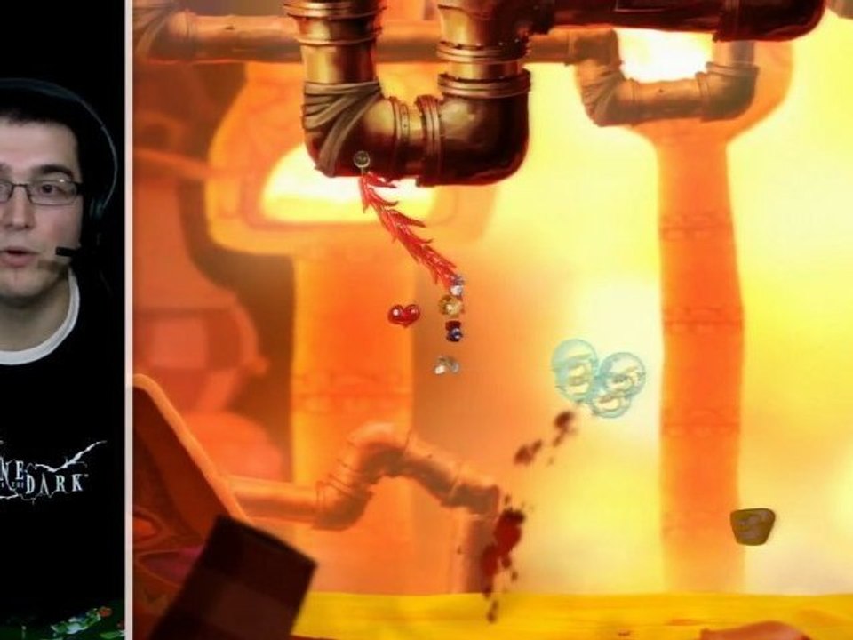 Test vidéo de Rayman Origins