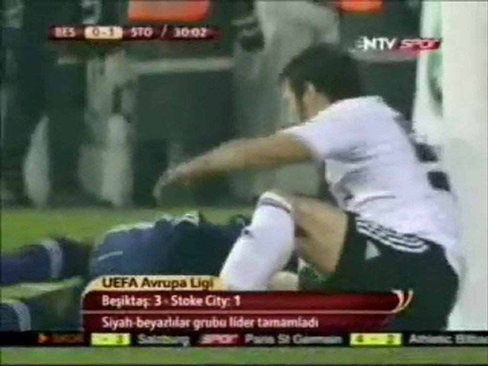 Beşiktaş - Stoke City Maçının Golleri