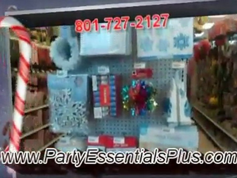 Holiday Party Supplies- Christmas Supplies Utahrties Utah