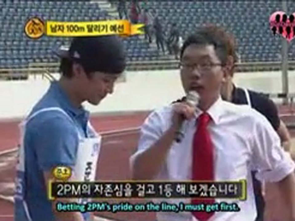 100925 Idol Sport Championship 100m men race L 5th eng sub